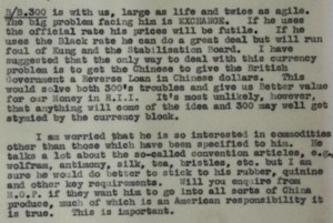 Exchange problems stopped Mickleham from obtaining rubber, and Fletcher’s intention to deal in other goods caused alarm. Catalogue reference: HS 1/289.