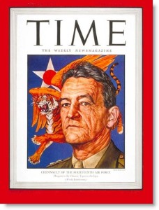 Chennault of the cover of Time Magazine, December 1943