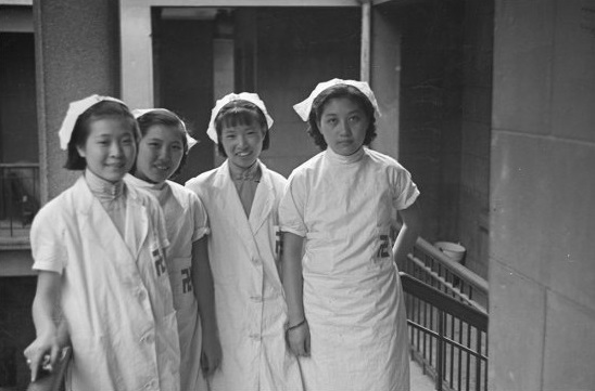 Nurses at hospital