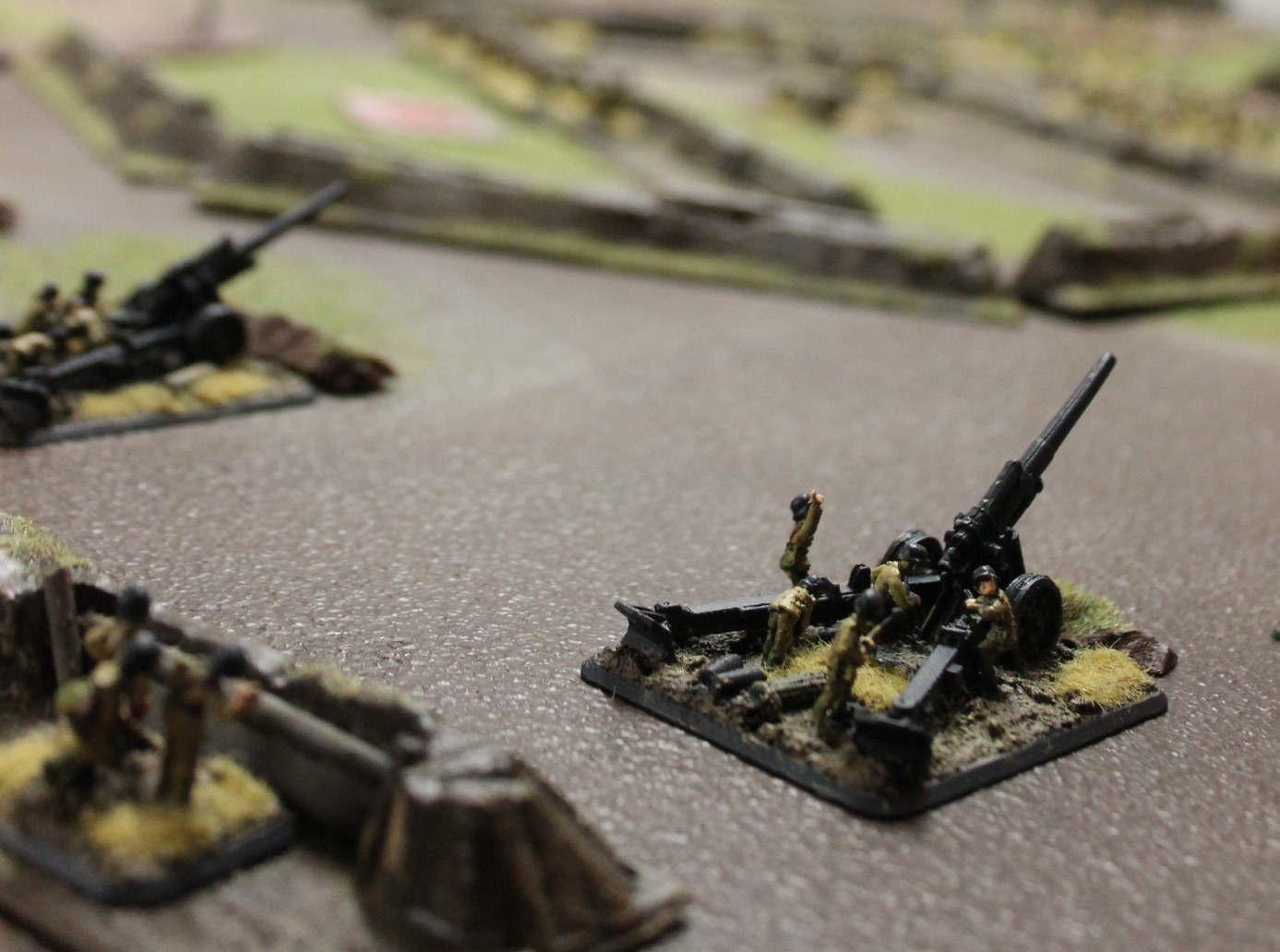 Chinese artillery attempts to destroy the Japanese but fail to do enough.