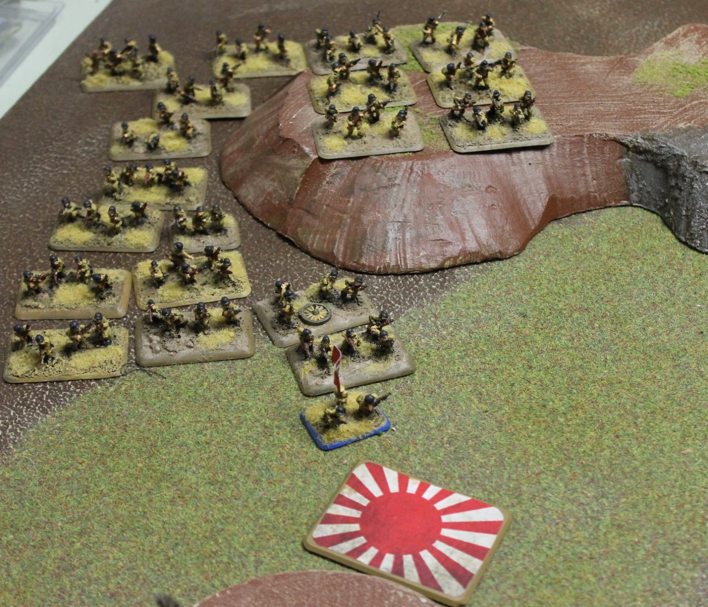 The second Chinese company advances on to the second objective but are machine-gunned before they manage to dig in.